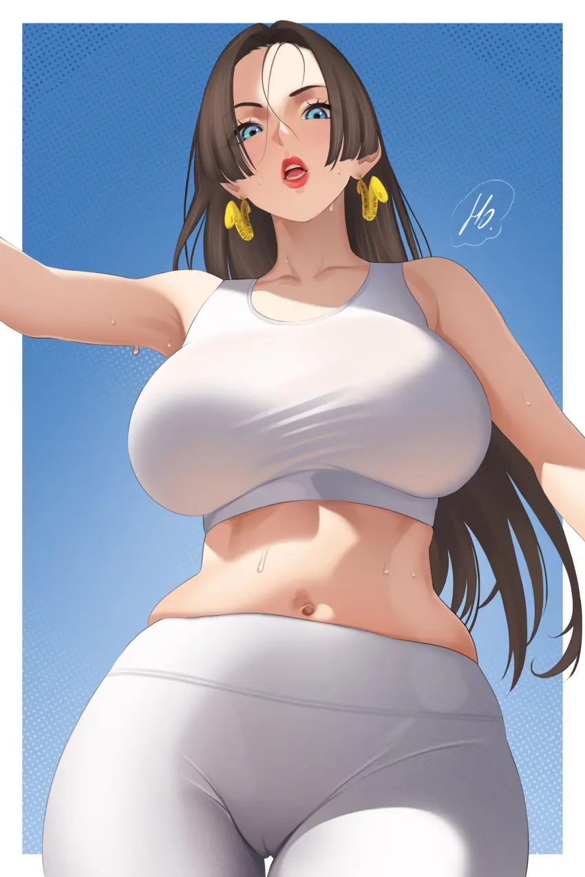 Image 1girls,big_breasts,breasts,clothed,clothing,female,female_only,hi_res,large_breasts,light-skinned_female,light_skin,long_hair,looking_at_viewer,solo,black_hair,blue_eyes,female_focus,thick_thighs,one_piece,bare_shoulders,color,jewelry,solo_female,tagme,shounen_jump,lipstick,bare_arms,pussy_visible_through_clothes,boa_hancock,ho70994095