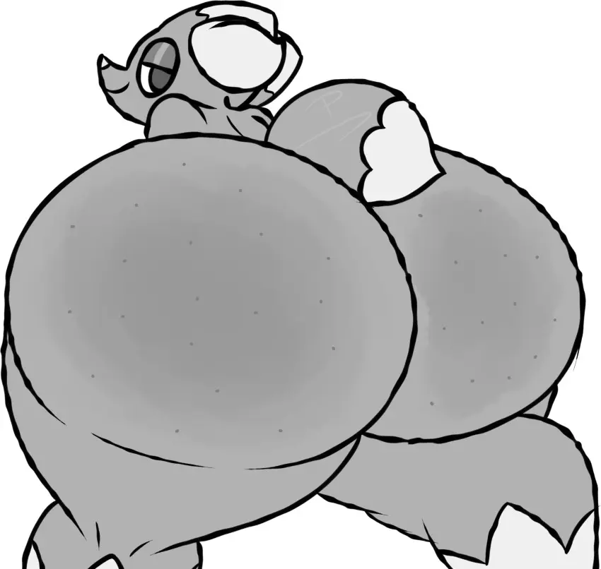 Image pokemon,pokemon_(species),furry,big_ass,bubble_butt,huge_ass,thick_thighs,wide_hips,tagme,pokémon_(species),fennekin,playbonnie3