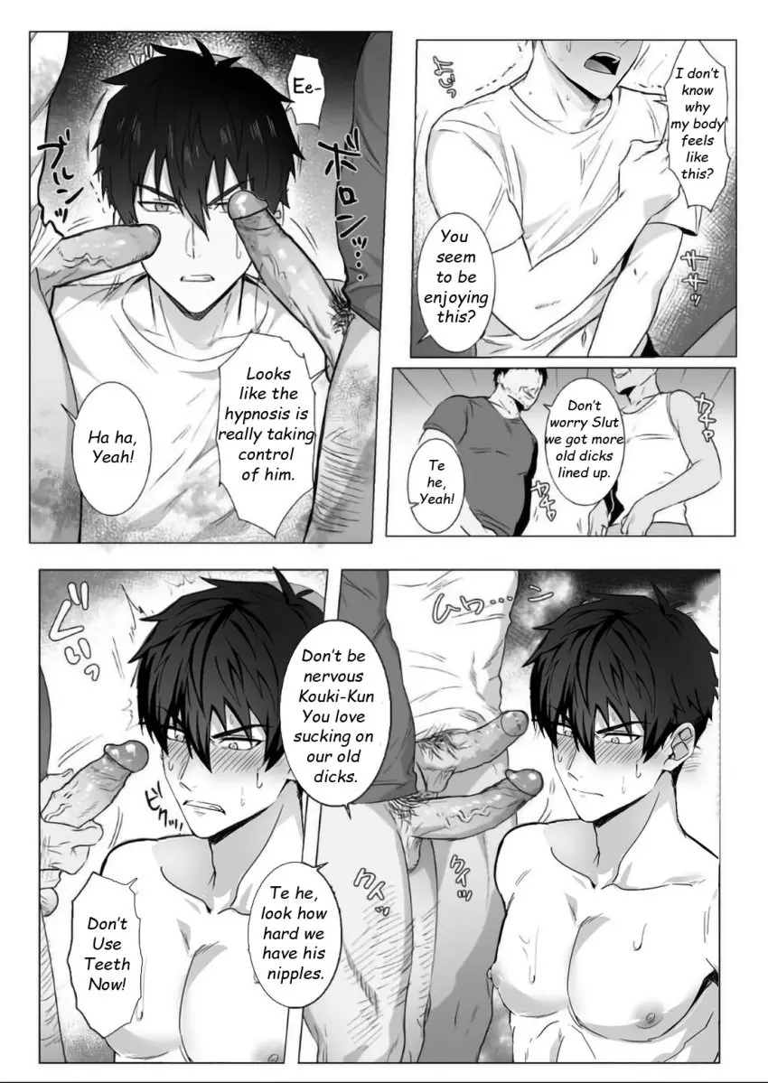Image male,male_only,yaoi,text,gay,black_and_white,english_text,hypnosis,3boys,age_difference,older_male,mind_control,male_rape_victim,mob,group_gay,hot_guy,yaoi_manga