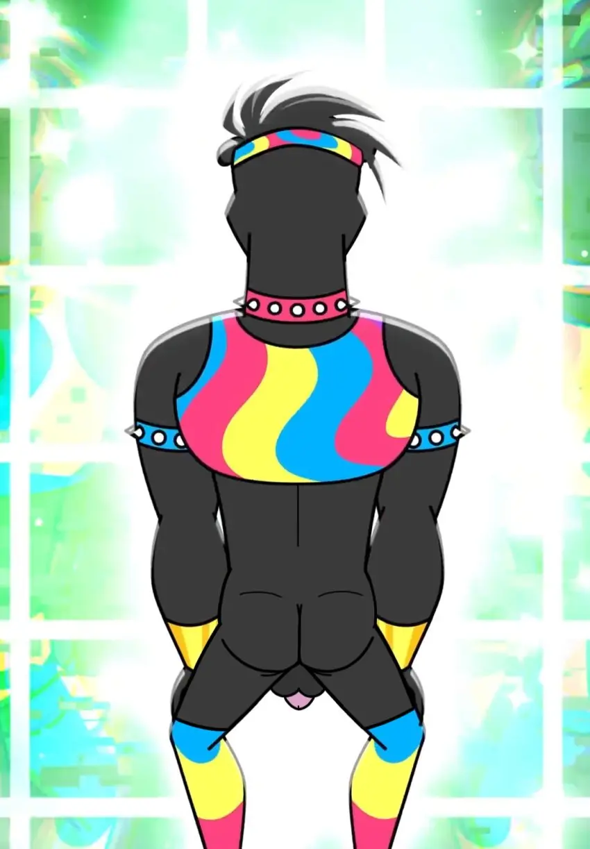 Image male,furry,ass,anthro,gay,black_fur,twerking,panther,rocky_rakoon,tyler_(rocky_rakoon)