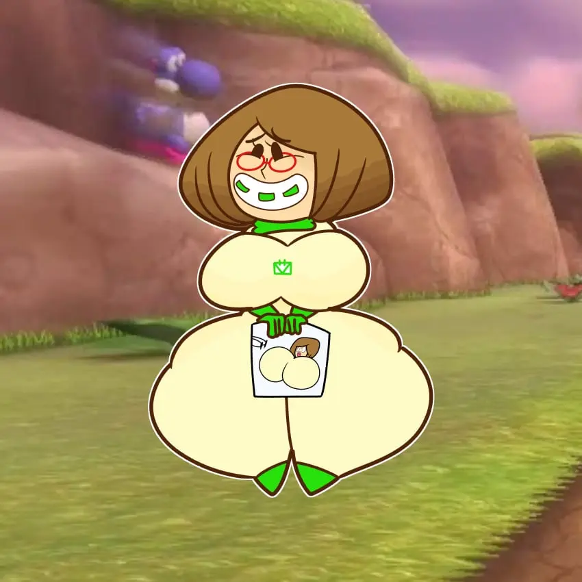 Image 1girls,big_breasts,breasts,clothed,female,female_only,huge_ass,teeth,eyewear,glasses,huge_breasts,breasts_bigger_than_head,mario_(series),nintendo,braces,public,shortstack,bodysuit,teasing,casual,bean_mouth,bean_smile,mario_kart,paper_drawing,nikki_(swapnote),swapnote,teaset_haliley