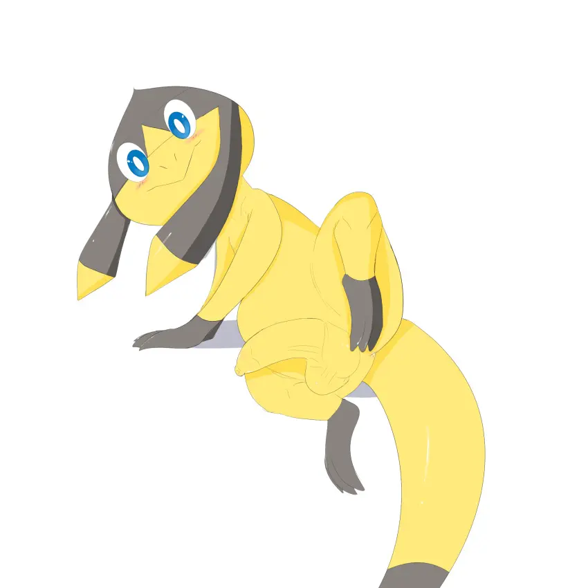 Image blush,hi_res,looking_at_viewer,solo,male,penis,pokemon,pokemon_(species),lying,ass,erection,balls,anthro,anus,spread_legs,spreading,on_side,nintendo,presenting,genitals,foreskin,uncircumcised,reptile,scalie,generation_6_pokemon,presenting_hindquarters,presenting_anus,game_freak,presenting_penis,twerpishimp,lizard,raised_leg,helioptile