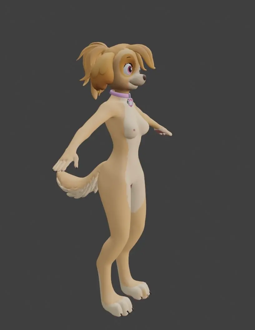 Image breasts,female,canid,domestic_dog,canine_genitalia,canine_pussy