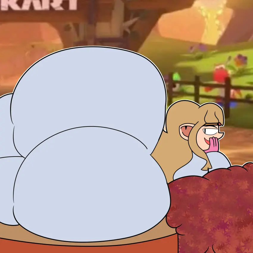 Image clothed,female,female_only,huge_ass,mario_(series),nintendo,public,ass_focus,bodysuit,teasing,princess_zelda,the_legend_of_zelda,hyper_ass,casual,ass_bigger_than_head,zelda_(a_link_between_worlds),mario_kart,teaset_haliley