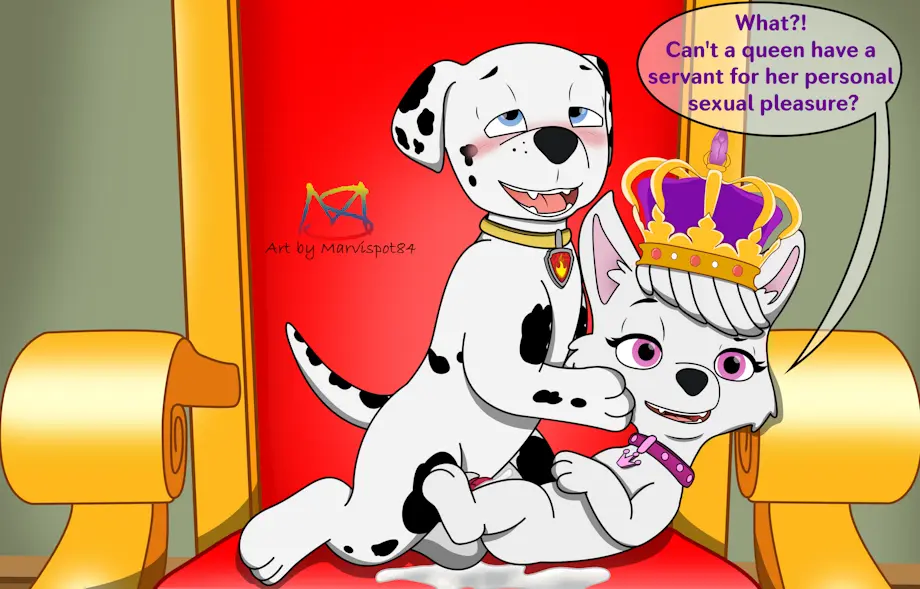 Image female,male,penis,pussy,duo,male/female,cock,canid,canine,canis,domestic_dog,canine_genitalia,canine_penis,feral,crown,canine_pussy,paw_patrol,sweetie_(paw_patrol),west_highland_white_terrier,marshall_(paw_patrol),marvispot84