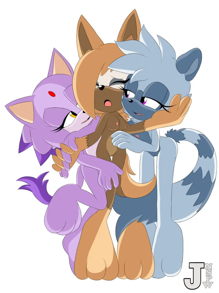 Image female,yuri,sonic_(series),sonic_the_hedgehog_(series),female/female,sonic_the_hedgehog_(idw),blaze_the_cat,whisper_the_wolf,tangle_the_lemur,j_nsfw