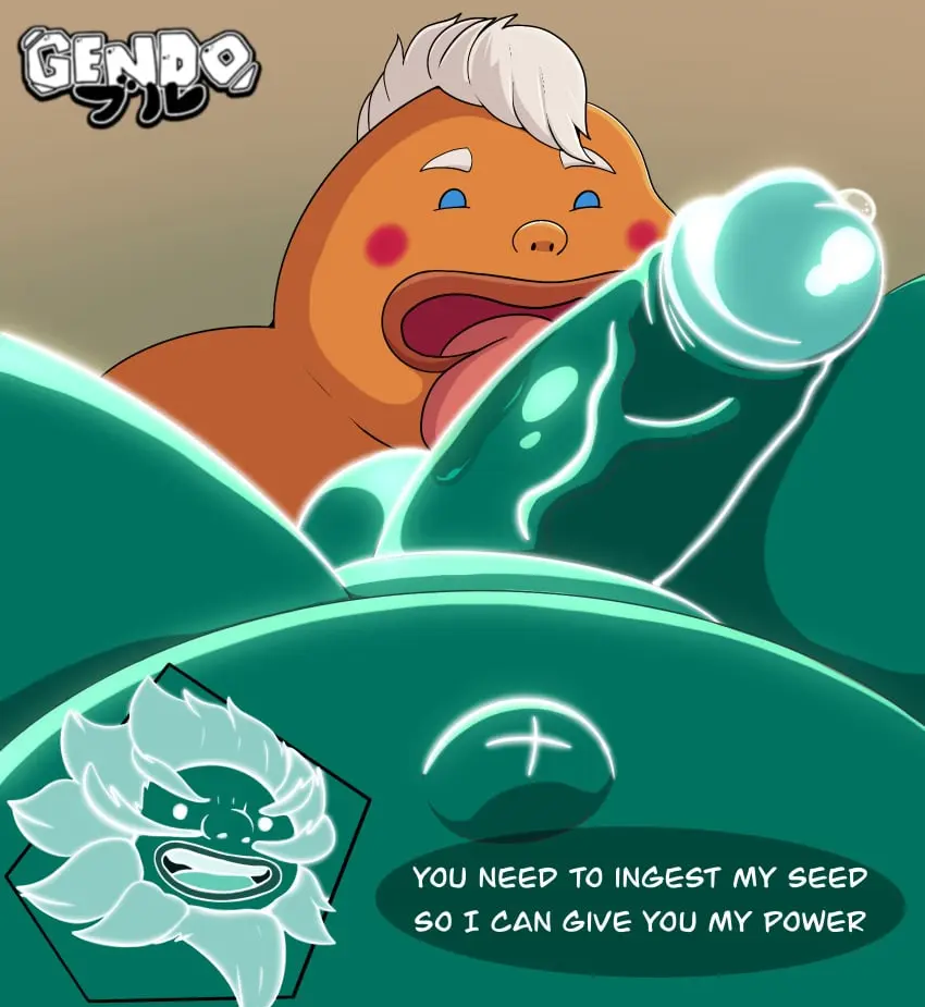 Image hi_res,simple_background,licking,male,navel,oral,penis,tongue,sex,duo,erection,humanoid,belly,big_belly,balls,text,gay,nintendo,genital_fluids,bodily_fluids,genitals,precum,incest,english_text,2024,breath_of_the_wild,the_legend_of_zelda,penile,brown_body,penis_lick,overweight,incest_(lore),overweight_male,father_and_son,gendomx,goron,lord_daruk,yunobo