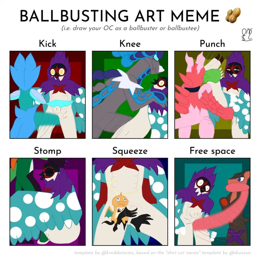 Image female, hi_res, male, nude, pokemon, pokemon_(species), tongue, male/male, balls, male/female, anthro, text, nintendo, genitals, english_text, squeezing, generation_5_pokemon, generation_6_pokemon, holidays, 1:1, meme, group, generation_8_pokemon, generation_1_pokemon, stomping, generation_7_pokemon, ballbusting, cock_and_ball_torture, decidueye, pain, genital_torture, punch, challenge, mimikyu, greninja, kick, inteleon, april_fools'_day, dragokyu_(quoyi), gionocosoneketo_(quoyi), h_(quoyi), kommo, kommo-o, kuusonogau_(quoyi), leavanny, magmar, nani_(quoyi), quoyi