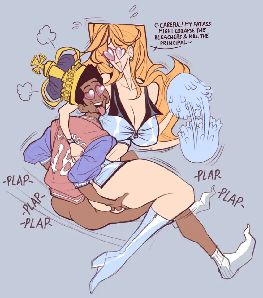 Image 1girls,big_breasts,breasts,female,1boy,male,sex,huge_breasts,blonde_hair,bibimbodaily