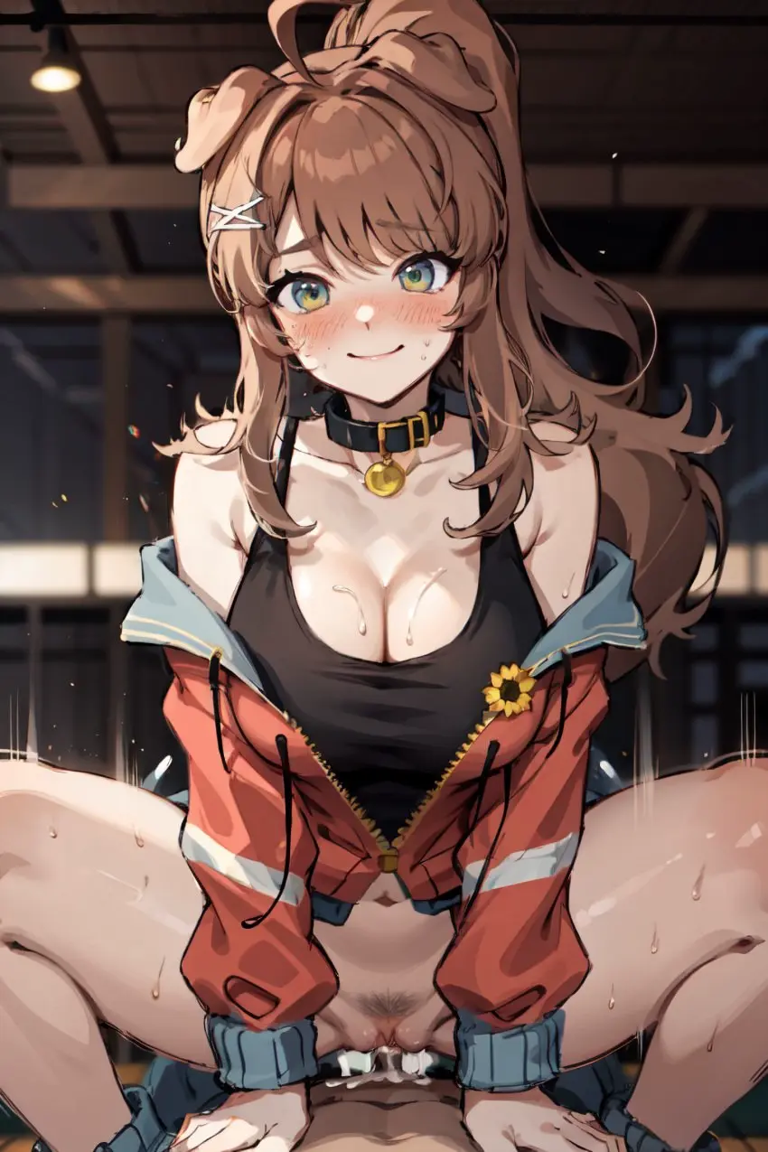 Image breasts,female,long_hair,smile,nude,sex,ponytail,wide_hips,virtual_youtuber,ai_generated,cowgirl_position,hair,huge_breasts,vtuber,vaginal_penetration,pov,dog_ears,dog_girl,vtuberfanart,brown,latam_virtual_youtuber,ricochetk,lilybell_vt,oneeshi
