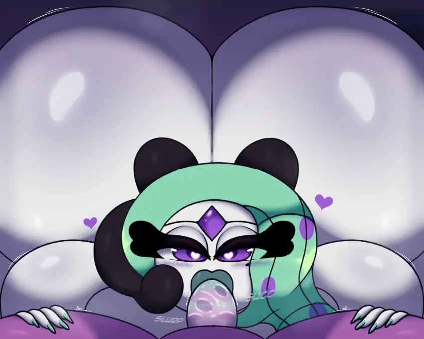 Image big_breasts, breasts, female, pokemon, pokemon_(species), huge_ass, white_skin, massive_ass, purple_skin, massive_breasts, saliva, blowjob, white_body, pokémon_(species), hyper_ass, hyper, ass_bigger_than_head, big_lips, meloetta, teal_lipstick, ditto, lewd_bun_64, strugglebunny, ditto_(strugglebunny), melobun_(strugglebunny)