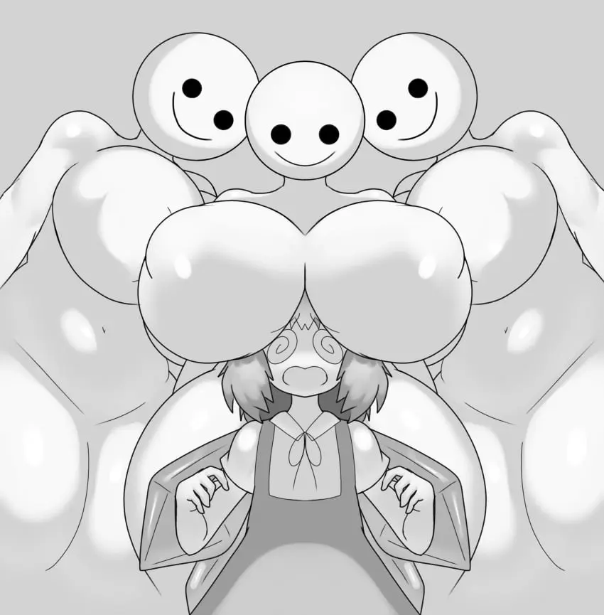Image big_breasts,breasts,female,female_only,open_mouth,smile,touhou,multiple_girls,nude,voluptuous,wide_hips,smiling,nude_female,completely_nude,naked,voluptuous_female,completely_nude_female,naked_female,white_body,4girls,spiral_eyes,fairy,breasts_on_head,virus,breast_on_head,cirno,tha_randomu,malware,malware_(disambiguation),malware_(technology),malware_girl,trandomu,you_are_an_idiot!