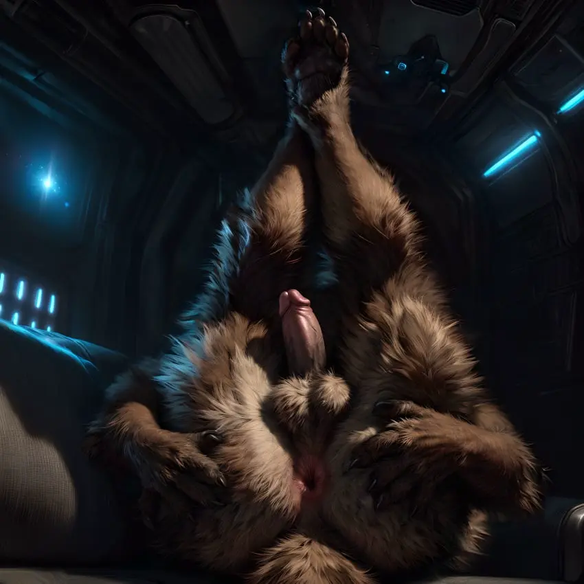 Image hi_res,solo,male,nude,penis,lying,on_back,ass,faceless_male,humanoid_penis,ai_generated,male_only,balls,anthro,anus,spreading,presenting,legs_up,genitals,mammal,multicolored_body,claws,detailed,legs_together,raccoon,presenting_hindquarters,solo_male,anus_focus,humanoid_genitalia,presenting_anus,marvel,marvel_comics,hand_on_butt,procyonid,rocket_raccoon,butt_grab,presenting_penis,pink_anus,detailed_fur,inviting_to_anal,spaceship,taji_(director),spacecraft_interior