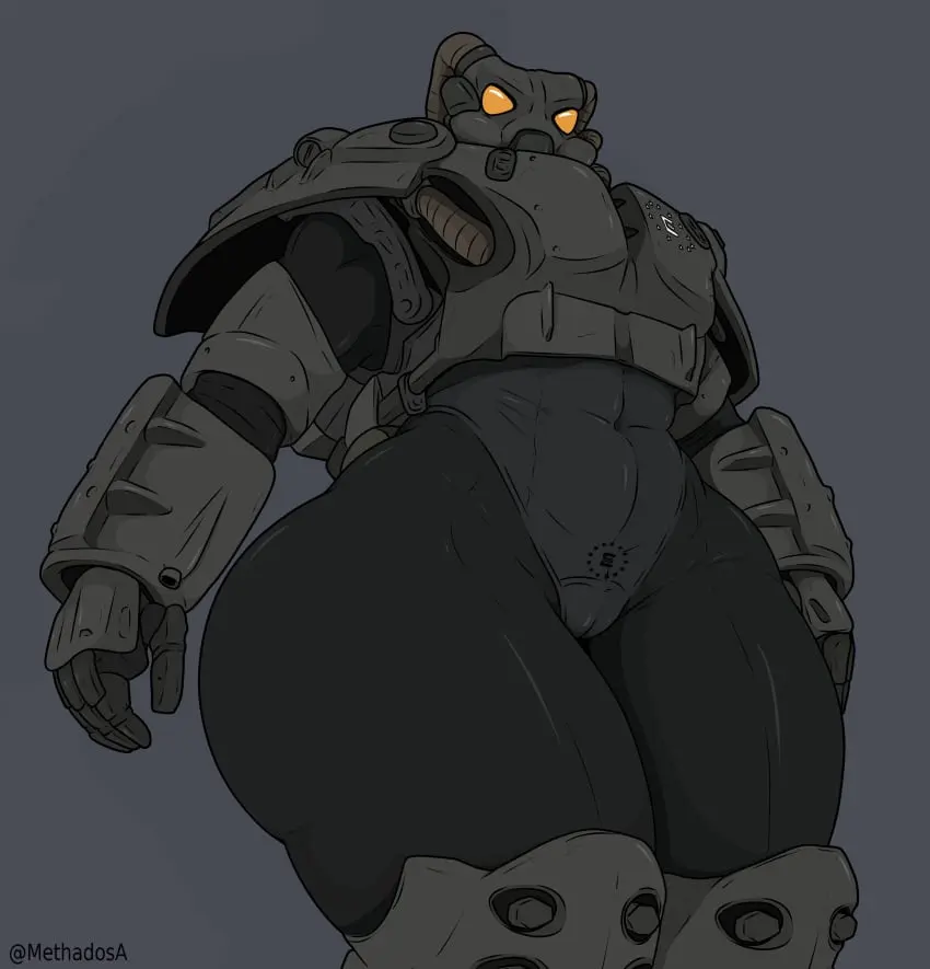 Image 1girls,female,female_only,hi_res,highres,solo,navel,ass,big_ass,bottom_heavy,female_focus,thick_thighs,thighs,muscular,wide_hips,hips,midriff,solo_female,solo_focus,2d,cameltoe,2d_(artwork),big_thighs,2024,large_ass,abs,2020s,muscular_female,rule_63,toned,toned_female,armor,mask,helmet,bethesda_softworks,fallout,masked_female,masked,power_armor,super_mutant,enclave_(fallout),fallout_2,frank_horrigan,methados,power_armor_(fallout)