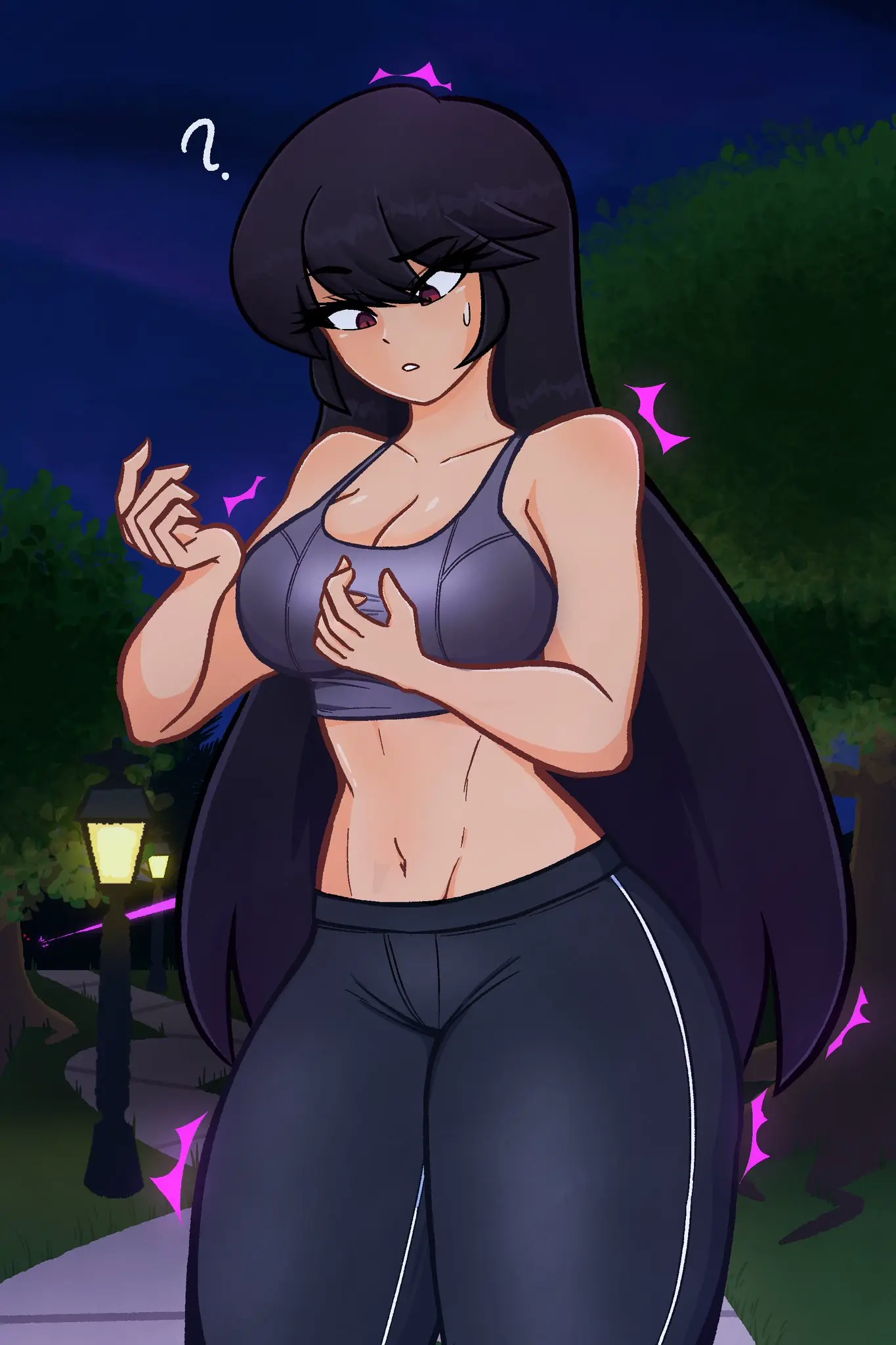 Image 1girls,big_breasts,breasts,female,female_only,navel,big_butt,tagme,dark_hair,giantess,ass_expansion,breast_expansion,growth,giantess_growth,park,sequence,juhbuhyuh,klonia