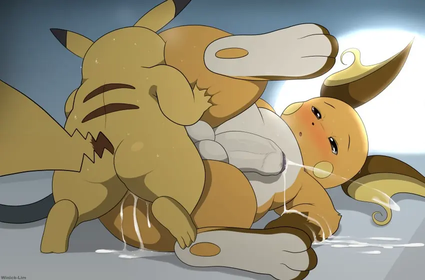 Image hi_res,cum,male,penis,pokemon,pokemon_(species),lying,sex,duo,anal,anal_sex,male/male,balls,size_difference,on_side,absurd_res,ejaculation,gay,nintendo,penetration,ejaculation_while_penetrated,genitals,low-angle_view,foreskin,uncircumcised,smaller_male,penis_in_ass,butt,small_dom_big_sub,generation_1_pokemon,pikachu,winick-lim,raichu
