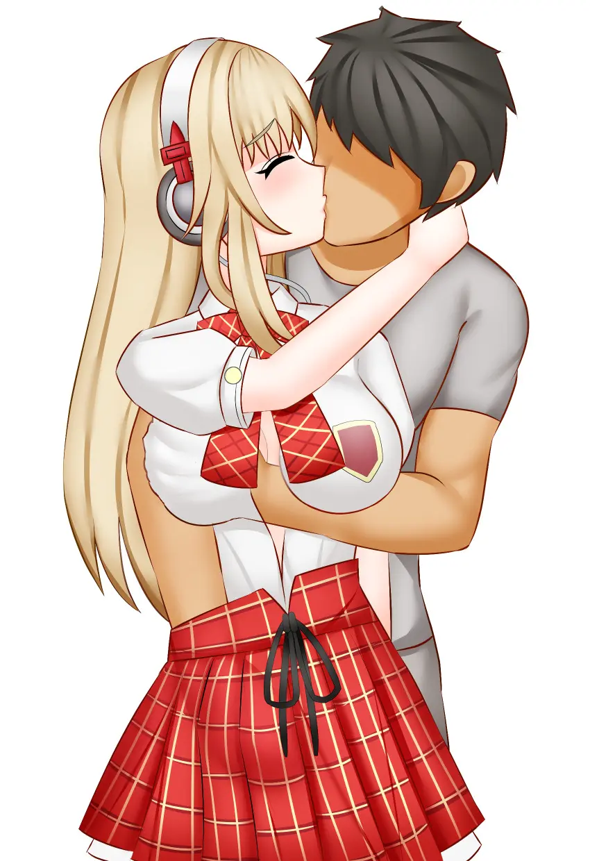 Image 1girls,female,1boy,male,blonde_hair,pale_skin,fingering,kissing,groping_breasts,neo:_the_world_ends_with_you,the_world_ends_with_you,groping_under_clothes,tsugumi_matsunae