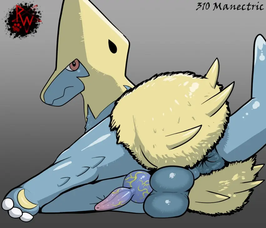 Image hi_res,looking_at_viewer,simple_background,solo,male,penis,pokemon,pokemon_(species),tail,ass,erection,feet,digital_media_(artwork),balls,veiny_penis,anus,nintendo,presenting,big_balls,soles,canid,canine,fur,genitals,mammal,rear_view,blue_body,presenting_hindquarters,vein,animal_genitalia,canine_genitalia,knot,blue_penis,feral,puffy_anus,backsack,generation_3_pokemon,beverage,alcohol,penis_tuck,cocktail,darkened_genitalia,rapistwerewolf,manectric