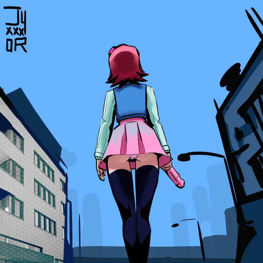 Image 1girls,clothed,clothing,female,female_only,solo,red_hair,panties,solo_female,tagme,cameltoe,dildo,capcom,upskirt,mega_man,mega_man_battle_network,mayl_sakurai,j4xxx0r