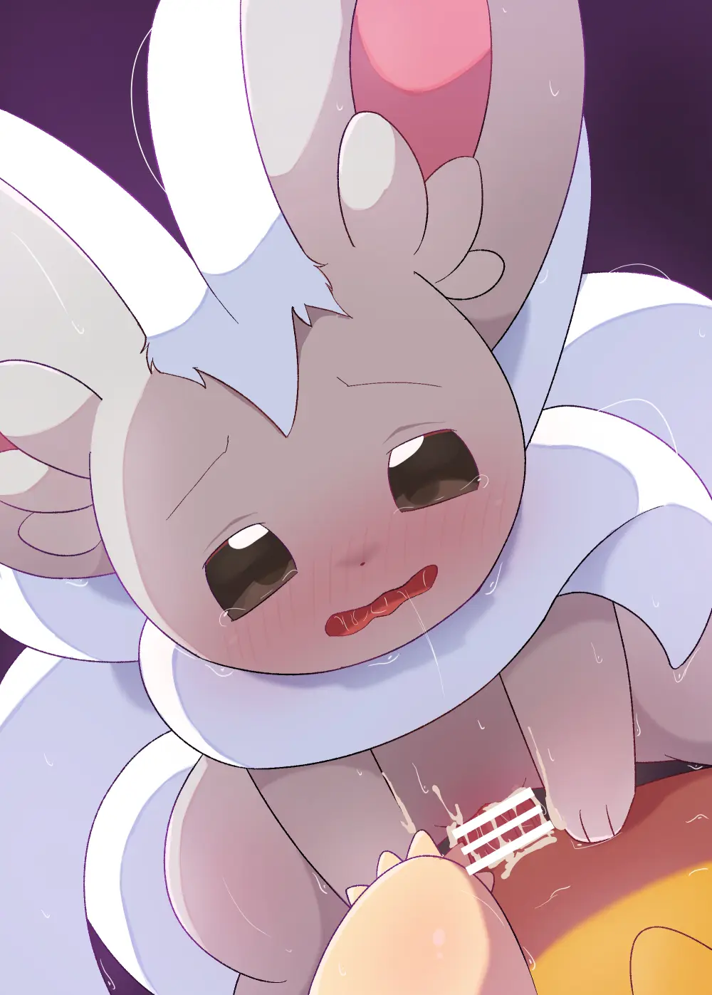 Image blush,brown_eyes,female,hi_res,open_mouth,male,penis,pokemon,pokemon_(species),pussy,sex,duo,erection,anthro,vaginal_penetration,censored,nintendo,penetration,fur,genitals,censor_bar,biped,white_body,generation_5_pokemon,big_ears,penile,white_fur,penile_penetration,cinccino,rumine