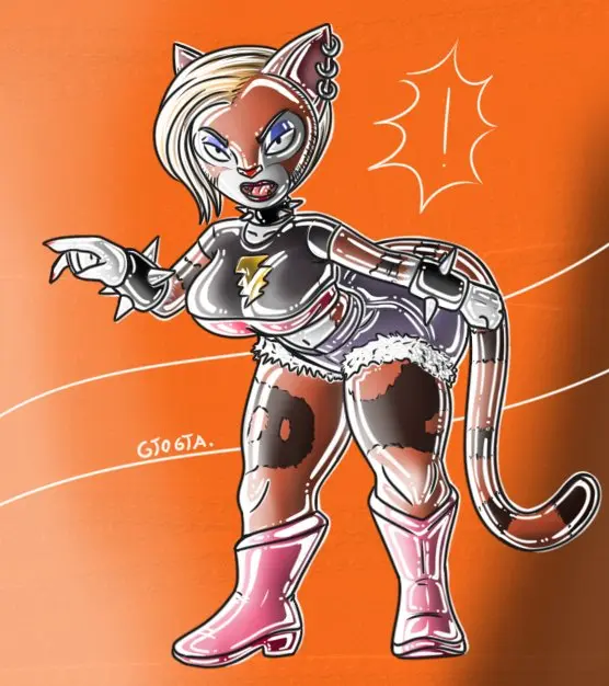 Image big_breasts,breasts,clothed,clothing,female,furry,ass,big_butt,anthro,mammal,feline,angry,glistening,glistening_body,felid,domestic_cat,felis,supermansion,gtogta,gtogta_(artist),shiny_(disambiguation),cooch_(supermansion)