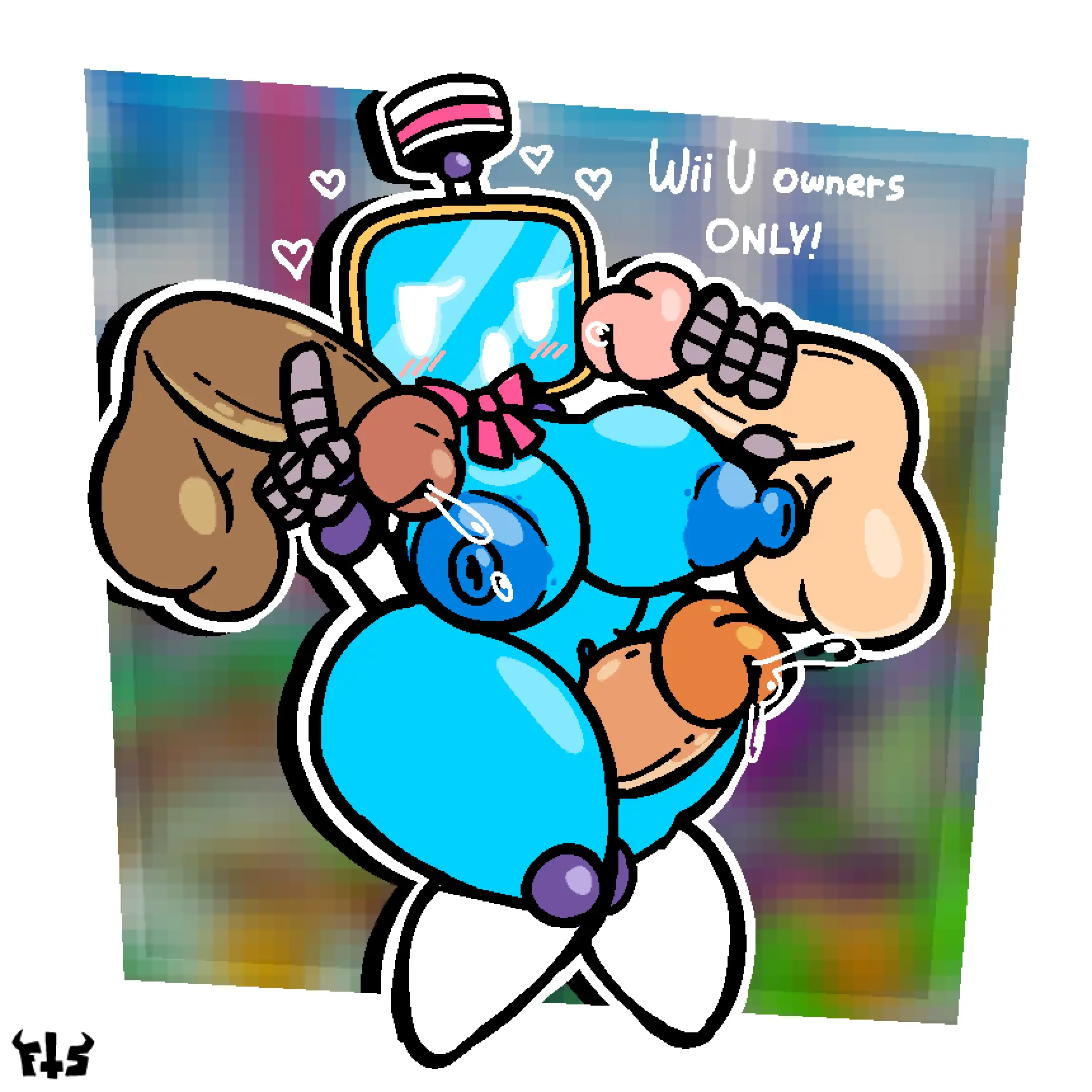 Image 1girls,breasts,female,male,nude,penis,huge_ass,thick_thighs,balls,huge_cock,huge_breasts,tagme,nintendo,handjob,precum,huge_balls,shortstack,monitor,foursome,3boys,gangbang,robot,robot_girl,robot_humanoid,thighjob,better_version_available,filthyskull,fixed_version_available,light_blue_skin,monita,monita_(nintendoland),monitor_light,nintendo_land,nintendoland