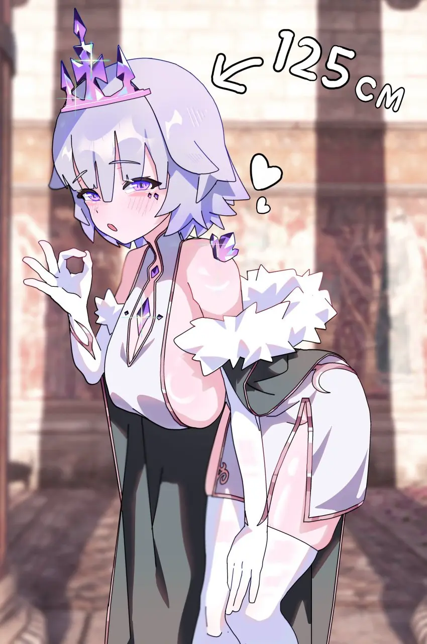 Image 1girls,breasts,female,female_only,large_breasts,light-skinned_female,light_skin,looking_at_viewer,solo,gloves,thighhighs,thick_thighs,milf,virtual_youtuber,cleavage,side_view,sideboob,hololive,holomilfs,revealing_clothes,white_gloves,heart,shortstack,leaning_forward,fully_clothed,hololive_english,hololive_english_-advent-,blowjob_gesture,height,momseki,gurumie