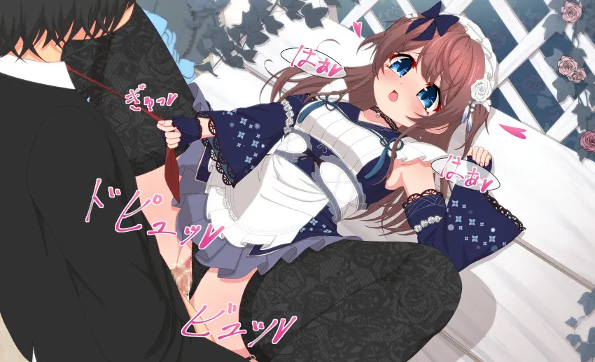 Image blush,bow,breasts,female,hair_ornament,hairbow,highres,long_hair,open_mouth,1boy,absurdres,blue_eyes,gloves,male,penis,pussy,straight,thighhighs,choker,lying,on_back,panties,underwear,sex,small_breasts,panties_aside,solo_focus,spread_legs,dress,pussy_juice,vaginal_penetration,censored,brown_hair,detached_sleeves,mosaic_censoring,black_panties,maid,sleeveless_dress,looking_at_another,sleeveless,clothing_aside,black_choker,feet_out_of_frame,flower,hair_flower,maid_headdress,heart,short_dress,fishnets,fingerless_gloves,necktie,plant,missionary,clothed_sex,fishnet_thighhighs,black_thighhighs,variant_set,white_flower,red_necktie,blue_gloves,frills,rose,vines,white_rose,blue_bow,pink_flower,mahjong_soul,frilled_dress,blue_sleeves,fujigaya_arctia,shinomiya_fuyumi,lace_thighhighs,pink_rose,necktie_grab,neckwear_grab