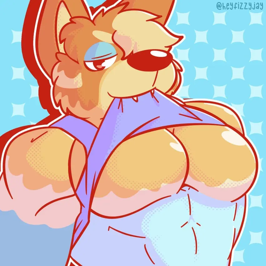 Image clothed,clothing,hi_res,looking_at_viewer,shirt,solo,male,furry,muscular,muscular_male,teeth,anthro,presenting,canid,canine,canis,domestic_dog,fur,mammal,muscular_anthro,pecs,fangs,shirt_lift,orange_body,blue_body,blue_fur,topwear,1:1,orange_fur,bluey_(series),big_pecs,clothing_lift,herding_dog,pastoral_dog,australian_cattle_dog,cattledog,fizzyjay,presenting_pecs,radley_heeler,shirt_in_mouth,shirt_pulled_up