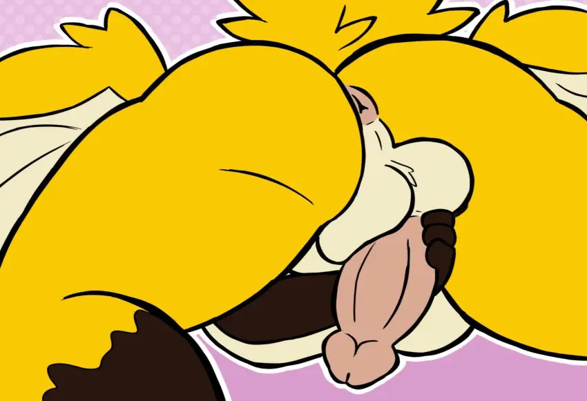 Image hi_res,solo,male,nude,penis,tail,ass,big_butt,big_penis,erection,belly,big_belly,balls,white_wings,wings,anthro,veiny_penis,anus,spreading,angel,inviting,presenting,big_balls,slightly_chubby,canid,canine,fur,genitals,mammal,multicolored_body,multicolored_fur,rear_view,yellow_body,yellow_fur,black_body,white_body,presenting_hindquarters,vein,fox,hybrid,white_balls,white_fur,slightly_chubby_anthro,presenting_anus,black_fur,backsack,slightly_chubby_male,spread_butt,male_anthro,presenting_balls,hand_on_own_penis,cremacat,yellow_wings,okari