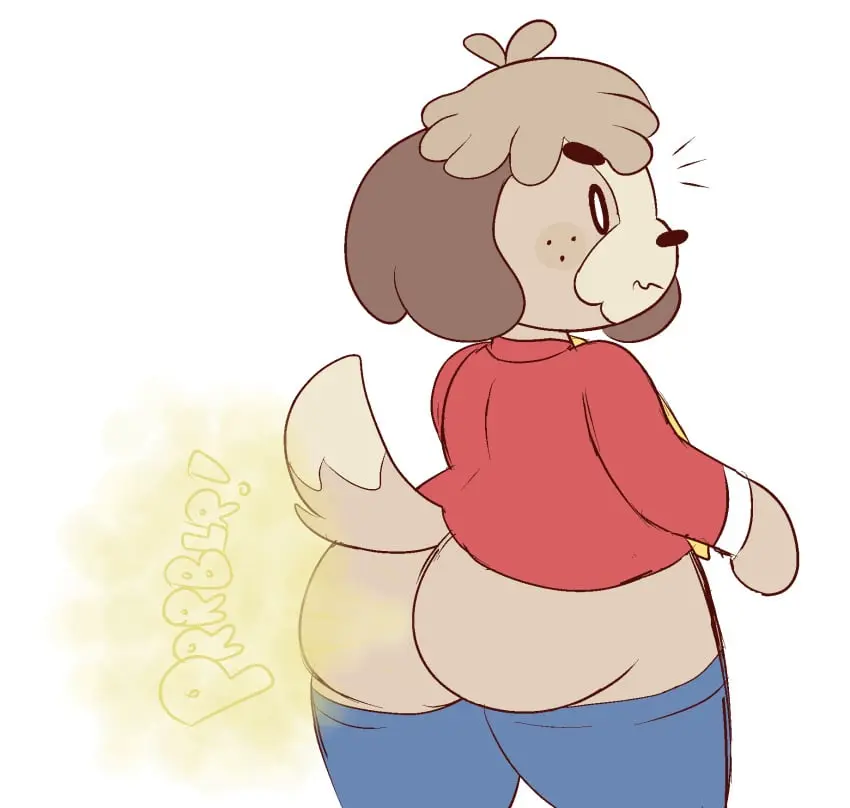 Image clothed,clothing,hi_res,pants,shirt,simple_background,solo,white_background,male,ass,big_butt,thick_thighs,anthro,pants_down,text,nintendo,canid,canine,canis,domestic_dog,fur,mammal,sound_effects,partially_clothed,animal_crossing,necktie,brown_fur,topwear,brown_body,red_topwear,blue_pants,denim,jeans,red_clothing,blue_jeans,floppy_ears,bottomwear,bottomwear_down,blue_bottomwear,blue_clothing,brown_ears,fart,red_shirt,fart_cloud,fart_fetish,furgonomics,denim_bottomwear,denim_clothing,digby_(animal_crossing),drawful-s,jeans_down,vowelless,pants_pulled_down,vowelless_sound_effect,brown_fart_cloud,brown_text,yellow_necktie