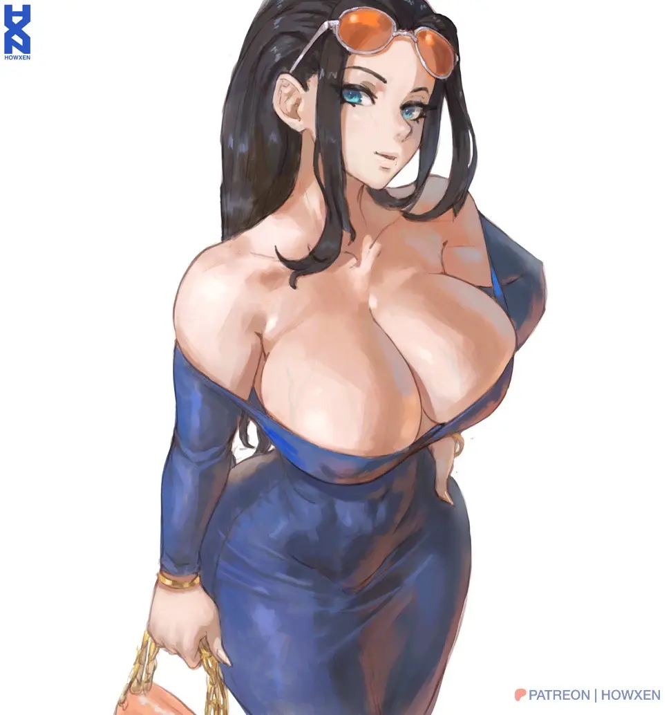 Image 1girls,big_breasts,breasts,clothed,clothing,female,female_only,hi_res,large_breasts,light-skinned_female,light_skin,long_hair,looking_at_viewer,solo,black_hair,blue_eyes,female_focus,thick_thighs,one_piece,wide_hips,bare_shoulders,color,solo_female,huge_breasts,tagme,sunglasses_on_head,mature_female,shounen_jump,fit,fit_female,hourglass_figure,slim_waist,nipples_visible_through_clothing,sunglasses,nico_robin,howxen