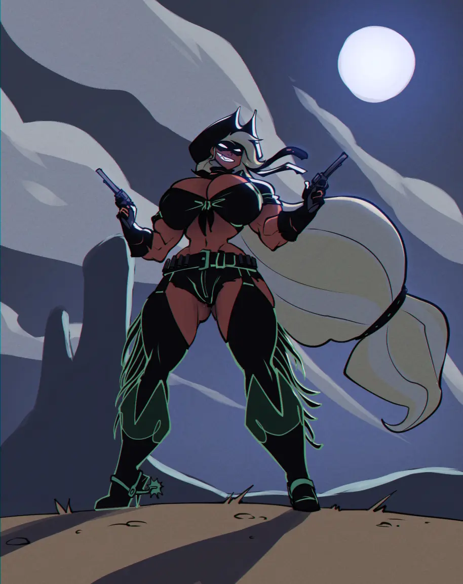 Image big_breasts,breasts,clothing,female,female_only,long_hair,black_gloves,gloves,humanized,thighhighs,female_focus,thighs,muscular,cleavage,breasts_bigger_than_head,high_heels,belt,legwear,anthrofied,friendship_is_magic,hasbro,my_little_pony,weapon,muscular_female,boots,handwear,toned,toned_female,high_heel_boots,gun,toned_body,applejack_(mlp),belt_buckle,cowboy_hat,thigh_boots,knee_boots,thighhigh_boots,handgun,my_little_pony_friendship_is_magic,cowboy_boots,bigdad,firearm,revolver,applejack_(eg),goes_hard,cowboy_outfit,darnact,spurs,western_boots