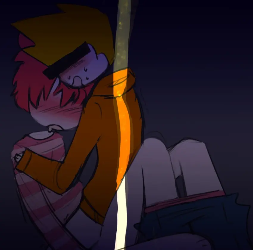 Image male, riding, gay_sex, blonde_hair_male, roblox, red_hair_male, kaden_fumblebottom, sk3tch
