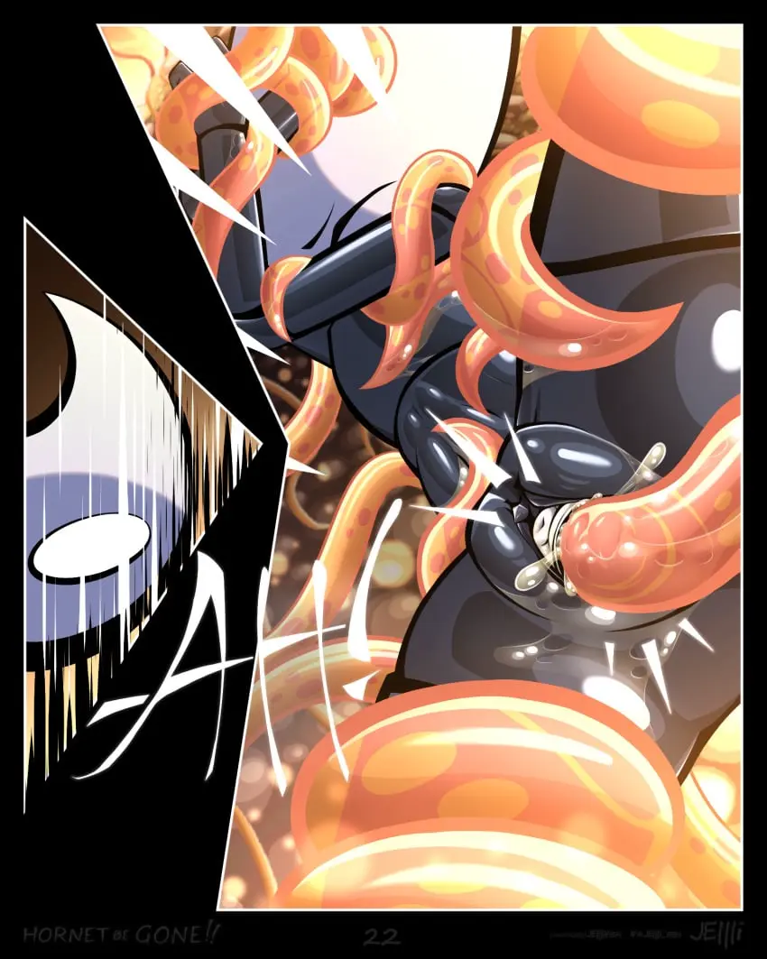 Image female,hi_res,pussy,sex,duo,digital_media_(artwork),eyebrows,text,vaginal_penetration,closed_eyes,penetration,genital_fluids,tentacle,tentacle_sex,bodily_fluids,genitals,black_skin,arthropod,black_body,hollow_knight,horn,hornet_(hollow_knight),team_cherry,forced,tentacle_rape,rape,2024,tentacle_in_pussy,tentacles_around_legs,vaginal_fluids,white_eyes,tentacle_creature,tentacle_penetration,page_number,black_pussy,2_horns,exclamation_point,white_text,black_arms,screaming,tentacles_around_arms,orange_tentacles,page_22,hornet_be_gone,jellli,the_infection_(hollow_knight)