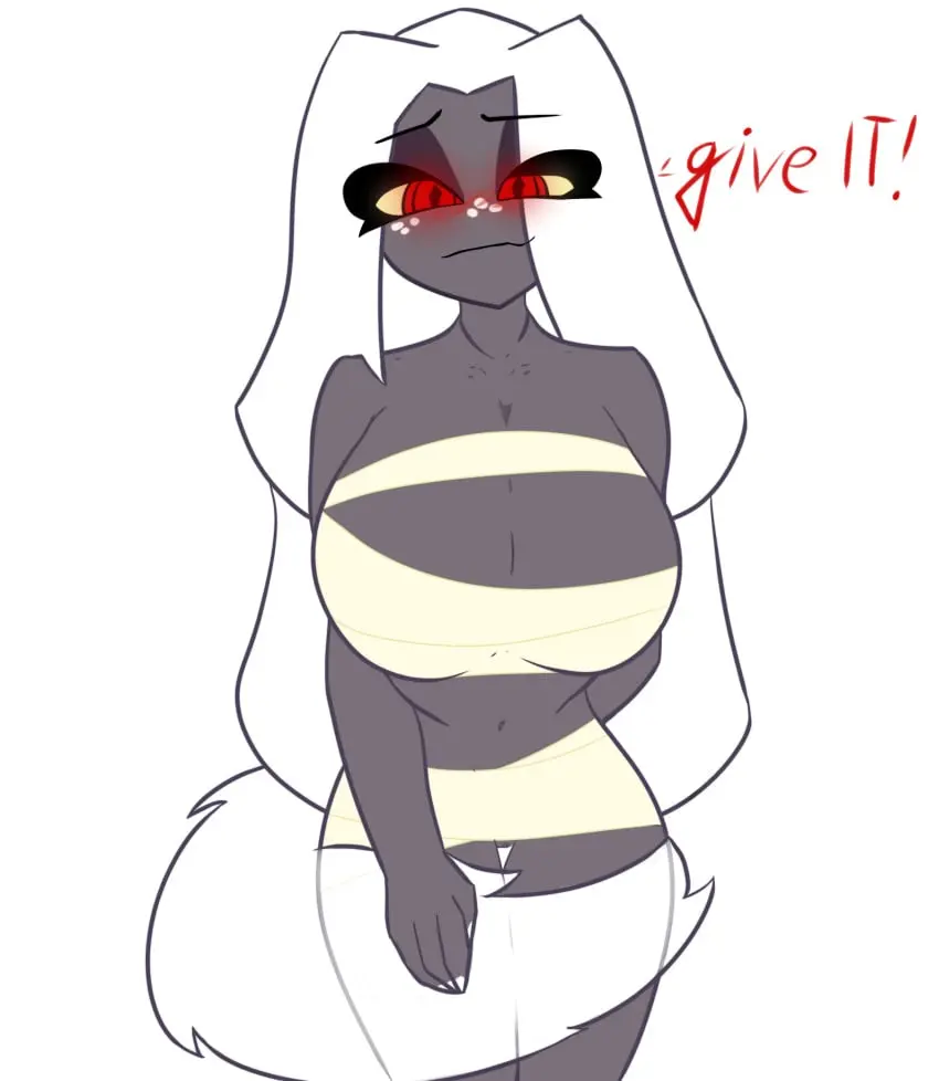 Image clothed,clothing,female,long_hair,long_sleeves,smile,white_hair,smiling,smiling_at_viewer,happy,happy_female,green_eyes,naked,original_character,pov,pov_eye_contact,glowing_eyes,grey_body,dominant,oc,leaning_forward,dominant_female,hazbin_hotel,bright_pupils,glowing,white_nails,white_eyes,grey_skin,transparent_background,retzhuko_(artist),glowing_markings,tight,leaning,bright_eyes,transparent_png,vivienne_medrano,tight_pussy,bright_colors,bright,green_collar,jo-el_(retzhuko),sharp_eyelashes