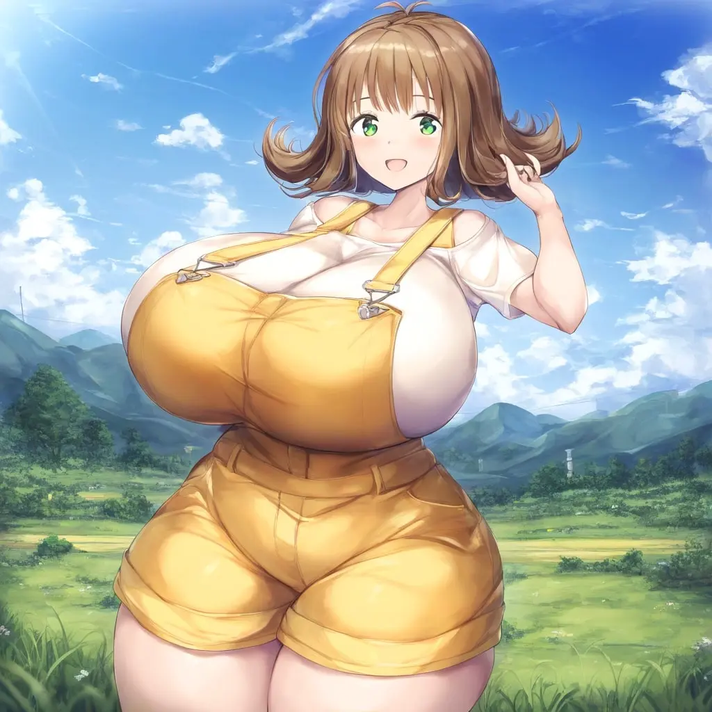 Image big_breasts,breasts,female,large_breasts,looking_at_viewer,smile,wide_hips,hips,ai_generated,cleavage,happy,sideboob,huge_breasts,gigantic_breasts,massive_breasts,brown_hair,cute,final_fantasy,bursting_breasts,huge_hips,barely_contained,final_fantasy_viii,minmin,selphie_tilmitt