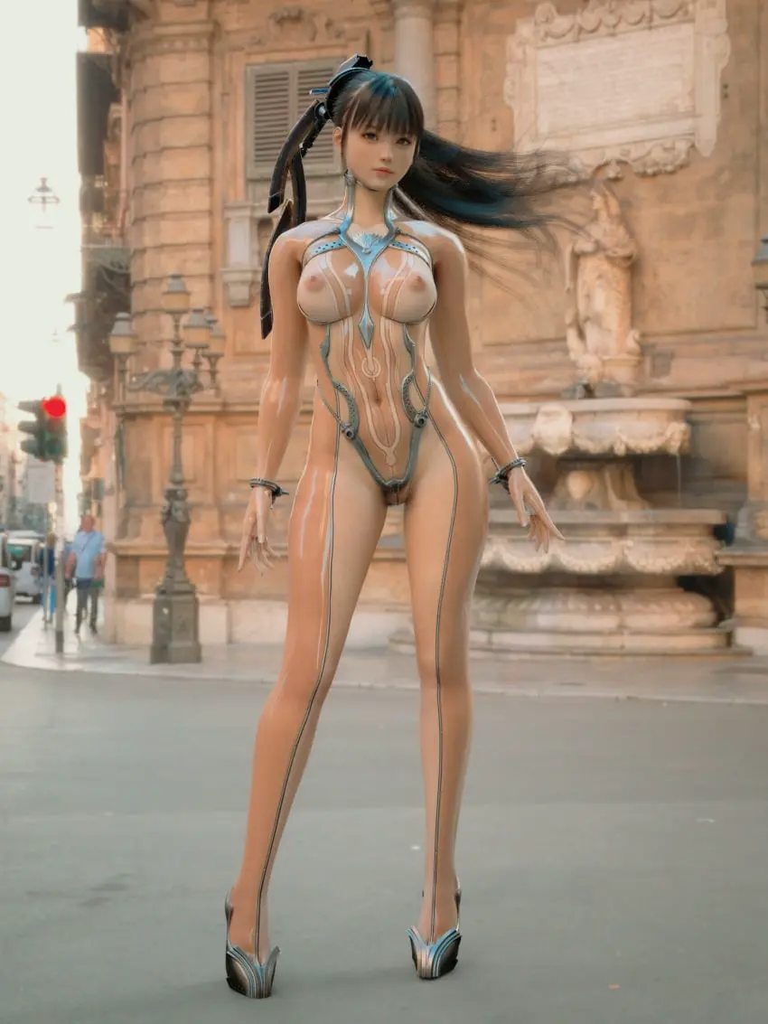 Image 1girls,breasts,brown_eyes,exposed_breasts,female,female_only,light-skinned_female,light_skin,long_hair,nipples,solo,1boy,bangs,male,thighs,wide_hips,areolae,solo_focus,legs,medium_breasts,dark_hair,3d,public,high_heels,skinsuit,tight_clothing,revealing_clothes,see-through,straight_hair,bodysuit,outside,eve_(stellar_blade),stellar_blade,nipple_bulge,exposed,see-through_clothing,shoes,revealing_outfit,long_legs,casual,skin_tight,slender_legs,casual_exposure,tights,exposed_nipples,see-through_bodysuit,skin_suit_(stellar_blade),bellmav,incise_soul,m-rs,revealing_bodysuit