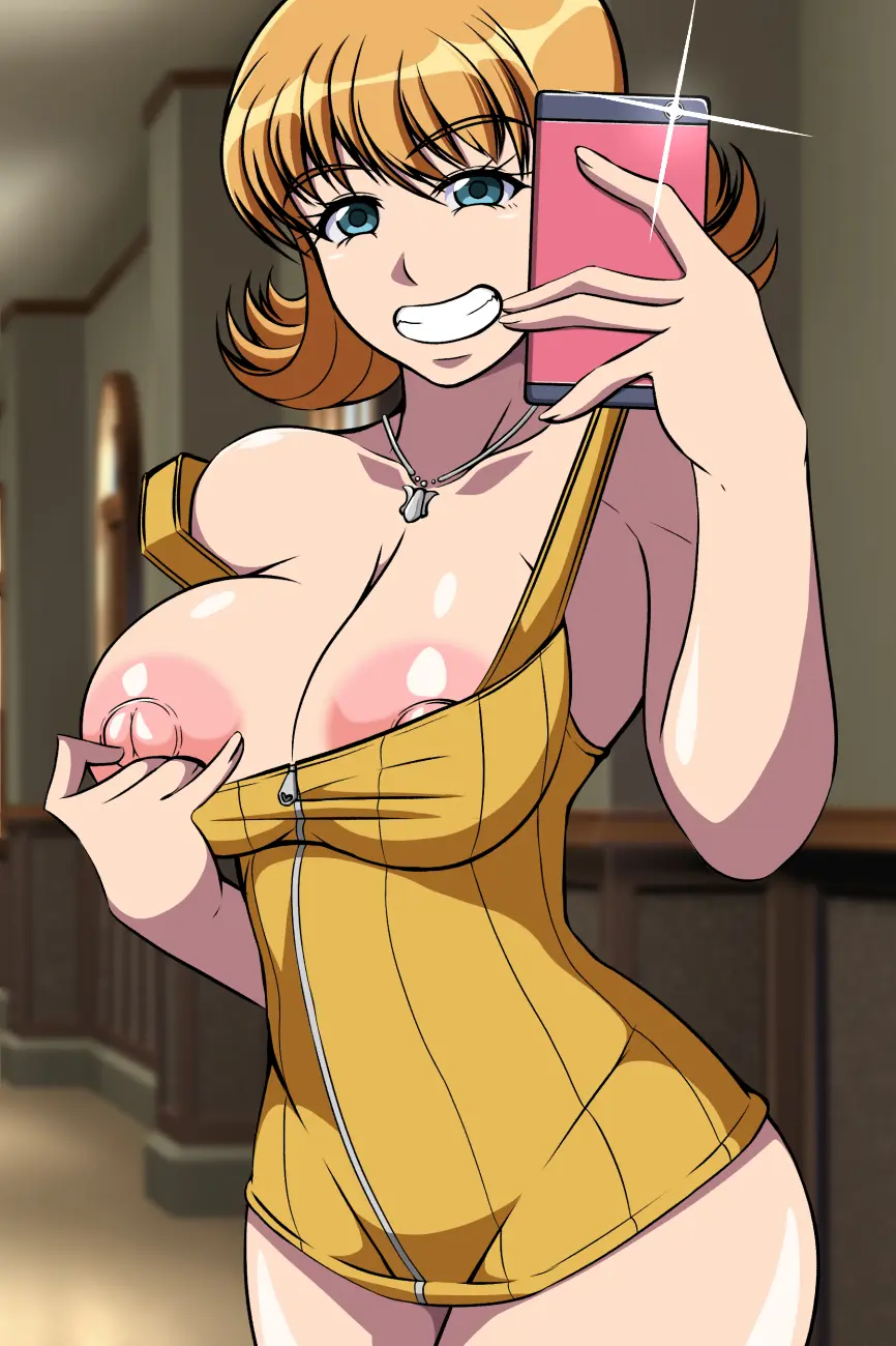 Image big_breasts,breasts,breasts_out,female,large_breasts,nipples,areola,areolae,grin,artist_request,brown_hair,large_areolae,final_fantasy,big_nipples,big_areola,phone,huge_areola,huge_nipples,flashing,flashing_breasts,large_nipples,huge_areolae,source_request,taking_picture,big_areolae,gigantic_nipples,final_fantasy_viii,selphie_tilmitt