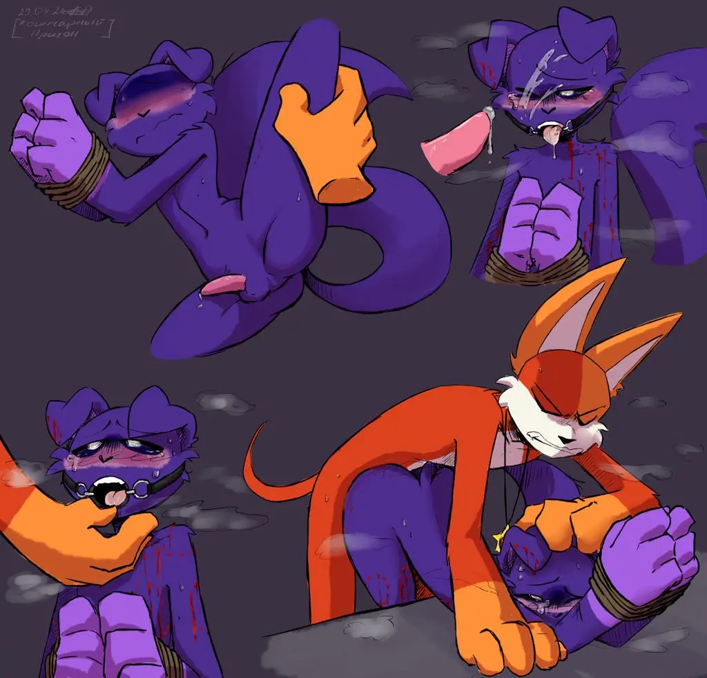 Image cum,cum_in_mouth,cum_on_face,male,anal,anal_sex,purple_fur,purple_skin,crying,gay,gay_sex,blood,rape,purple_body,furry_only,no_humans,gay_anal,critters_(poppy_playtime),poppy_playtime,poppy_playtime_(chapter_3),smiling_critters,palatis,catnip_(pachi_rizuu),dogdaze_(pachi_rizuu)
