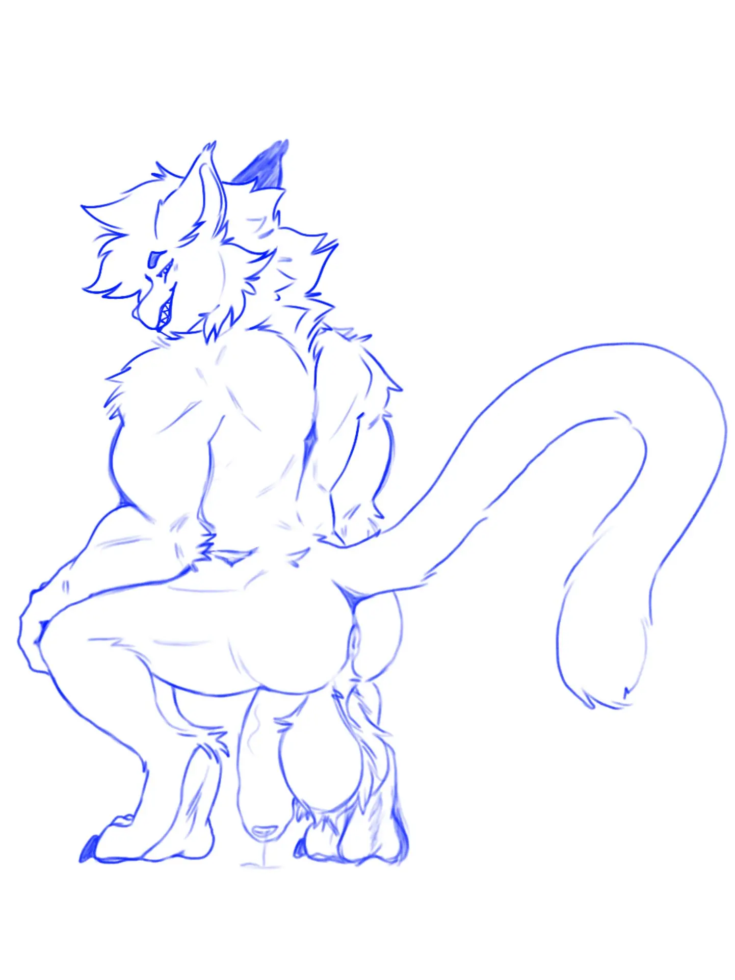 Image hi_res,looking_at_viewer,solo,male,nude,penis,looking_back,humanoid_penis,balls,anthro,veiny_penis,anus,monochrome,genital_fluids,flaccid,bodily_fluids,genitals,mammal,precum,foreskin,uncircumcised,feline,precum_drip,2024,crouching,dripping,humanoid_genitalia,vein,tuft,looking_back_at_viewer,felid,backsack,ball_tuft,niicmunter