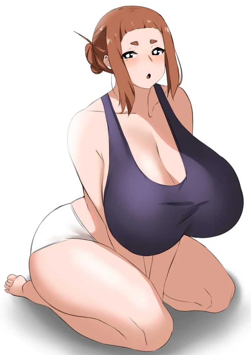 Image 1girls,big_breasts,breasts,female,female_only,large_breasts,solo,thick_thighs,thighs,voluptuous,barefoot,cleavage,solo_female,huge_breasts,mole,busty,curvy,curvy_body,curvy_female,curvy_figure,brown_hair,mole_under_eye,curvaceous,full_body,short_eyebrows,kaii_to_otome_to_kamikakushi,small_eyebrows,sumireko_ogawa,kududama