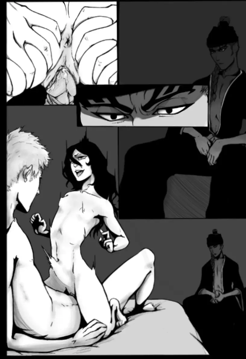 Image 1girls,breasts,female,human,human_only,long_hair,very_long_hair,male,nude,penis,short_hair,straight,ass,sex,small_breasts,duo,milf,2boys,cowgirl_position,post-timeskip,male/female,size_difference,completely_nude,spreading,sitting,petite,vaginal_penetration,husband_and_wife,married_couple,penis_in_pussy,vaginal_sex,artist_request,monochrome,multiple_boys,ass_focus,ass_grab,petite_body,petite_female,bleach,sitting_on_person,sitting_on_bed,duo_focus,cheating,cheating_husband,netorare,ntr,femdom,height_difference,larger_male,cucked_by_friend,sitting_on_lap,kuchiki_rukia,malesub,smaller_female,cuckold,cheating_wife,being_watched,spread_ass,voyeur,voyeurism,swingers,watching,black_border,sex_on_bed,ichigo_kurosaki,forced_to_watch,watching_from_afar,renji_abarai