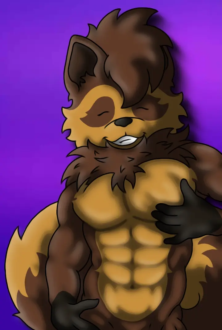 Image solo,1boy,cum,male,nude,oral,penis,muscular,eyes,mouth,neck,ejaculation,aroused,masturbation,fur,genitals,inside,mammal,pecs,raccoon,penile,tuft,big,brown,drinking,procyonid,black,open,fluids,body,in,red,joaquin_quaty,rjquaty,hands,cheeks,bodily,closed,genital,head