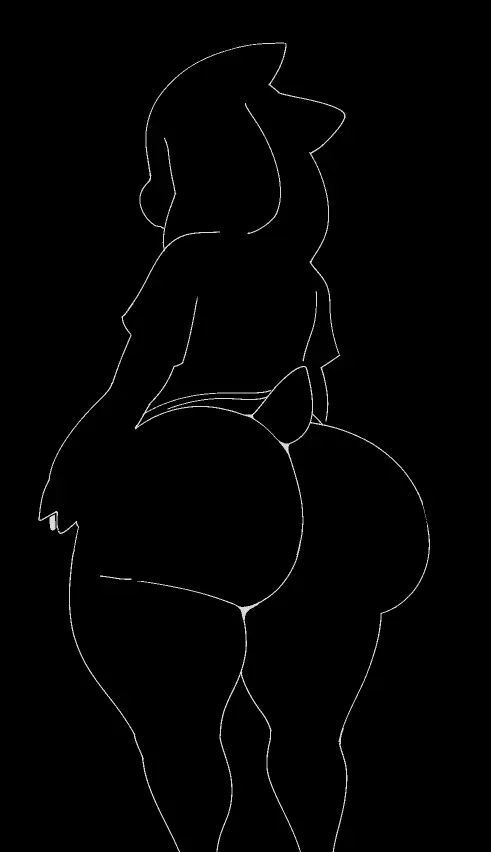 Image male,ass,huge_ass,thick_thighs,wide_hips,bottomless,alien,puwa,sqoon,skoon_(character)