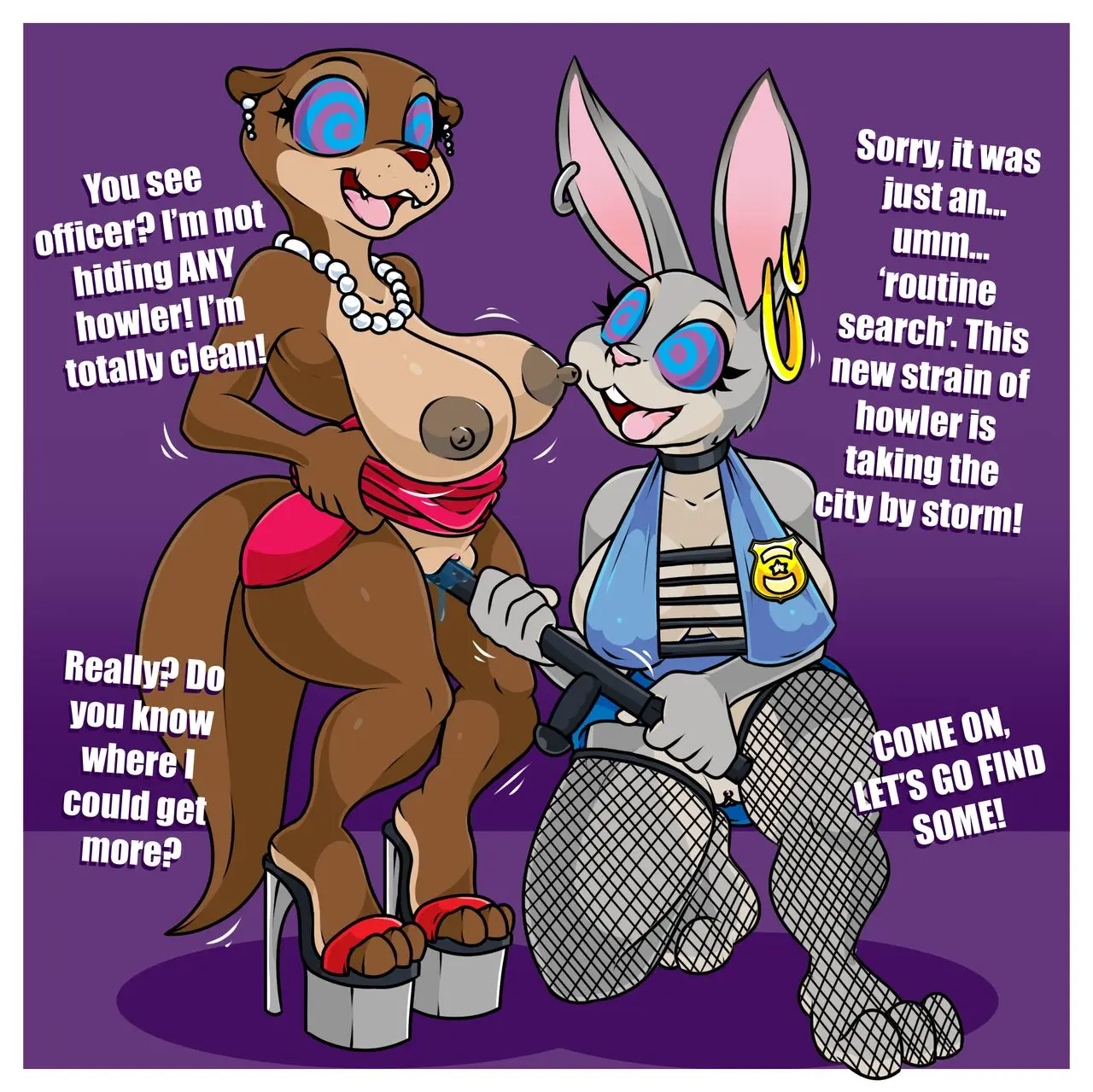 Image clothed,female,female_only,2girls,nude,pussy,furry,milf,wide_hips,anthro,nude_female,pussy_juice,mature_female,rabbit_ears,heels,high_heels,clothed_female_nude_female,yuri,mature,otter,lagomorph,rabbit,hypnosis,rubbing,clothed_sex,police,mind_control,rabbit_tail,rabbit_girl,police_uniform,policewoman,zootopia,lagomorph_humanoid,rubbing_clitoris,judy_hopps,nude_female_clothed_female,tinydevilhorns,mrs._otterton,zootopia+