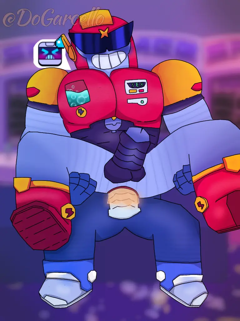 Image blush,breasts,male,penis,sex,feet,anal,male/male,male_only,anus,gay,penetration,holding,video_games,brawl_stars,sunglasses,robot,male_breasts,hero,metal,satisfied,arcade,arcade_machine,surge_(brawl_stars),dogarcello,8-bit_(brawl_stars)