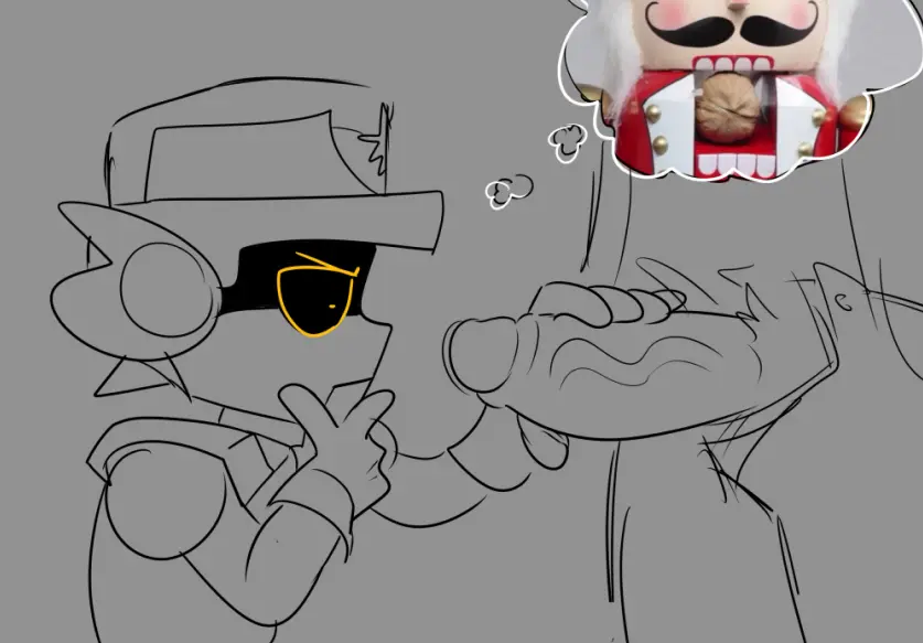 Image penis,sketch,brawl_stars,robot,lawrie_(brawl_stars),nutcracker
