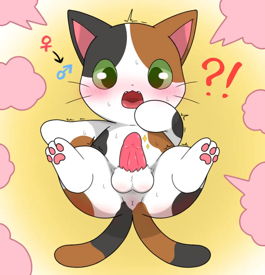 Image hi_res,solo,male,penis,asian_mythology,japanese_mythology,mythology,absurd_res,genitals,mammal,feline,feral,felid,rule_63,domestic_cat,felis,animal,east_asian_mythology,nekomata,yokai,leafeon0927