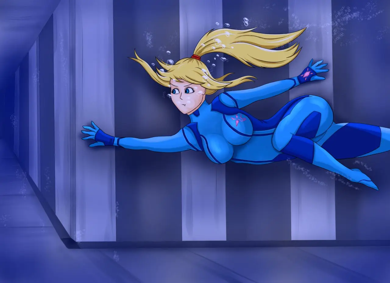 Image breasts,female,metroid,samus_aran,underwater,air_bubbles,geldibson